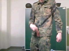 Soldier (soldat) in uniform