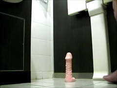 Public rest room anal fuck at shopping mall Feb-09-2013