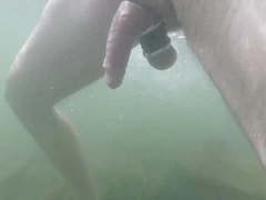 Underwater Swinging Cock