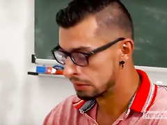 Teacher Doryann Marguet fuck student Paul Delay